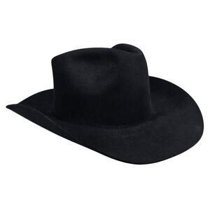 BAILEY VINTAGE XXXX BEAVER WESTERN COWBOY HAT – BLACK FELT – SIZE 7 (56)